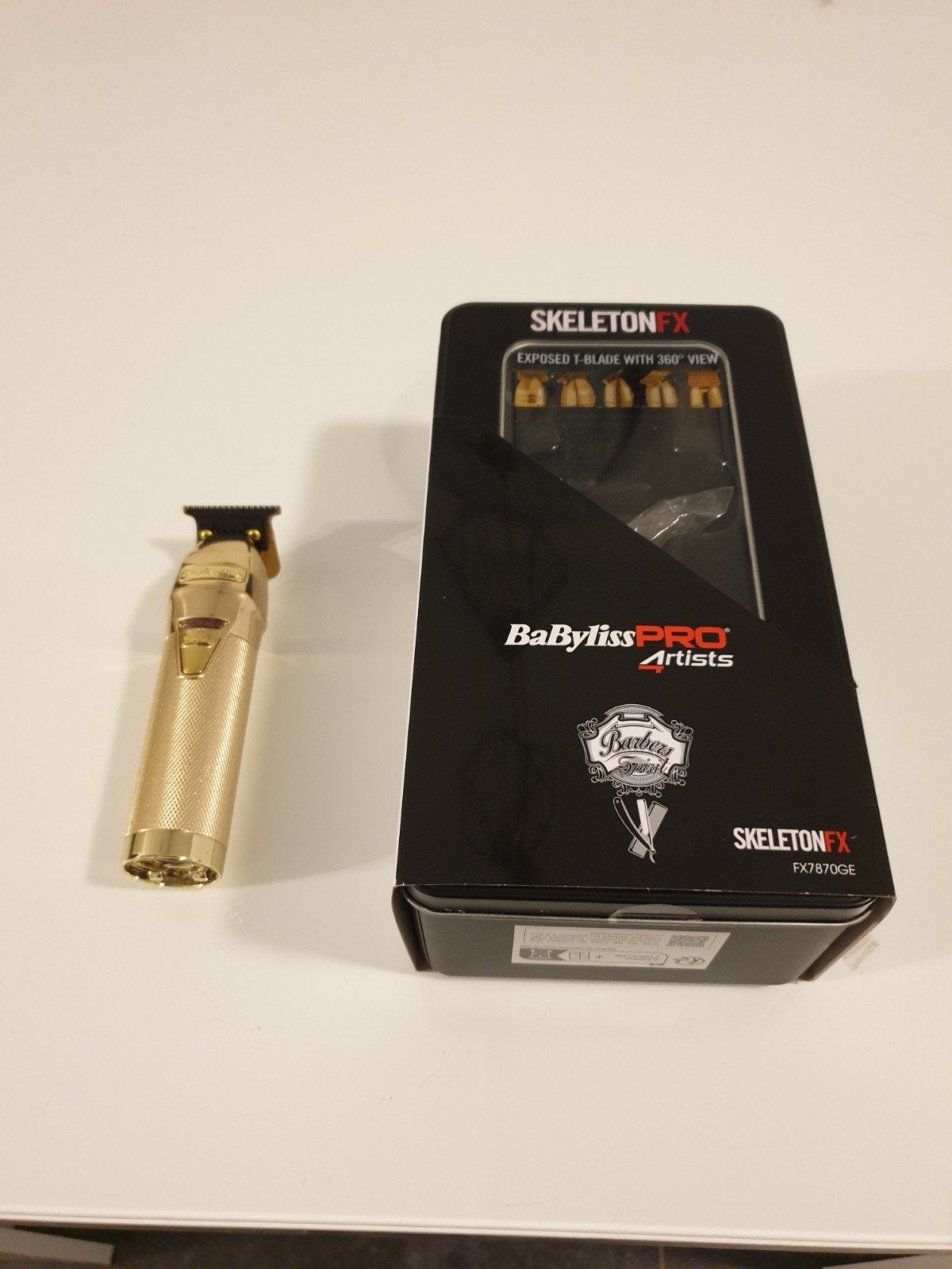 BaByliss PRO 4Artists Gold SkeletonFX Trimmer, Ophalen of Verzenden, Zo goed als nieuw, Tondeuse