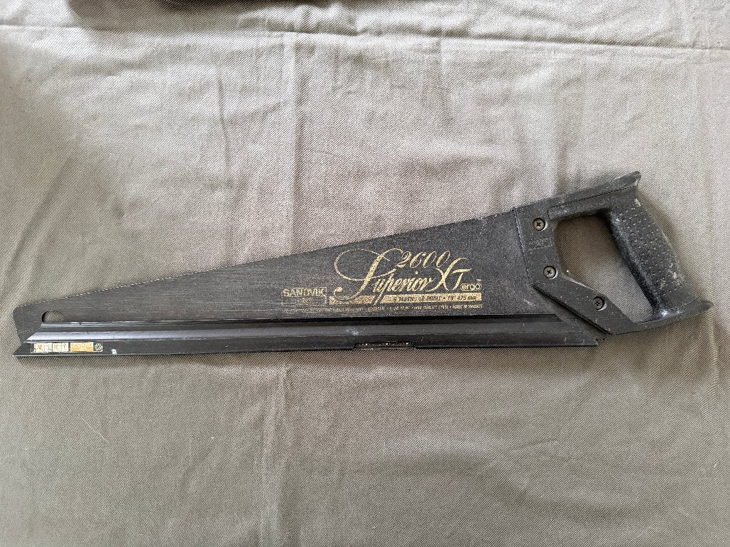 Sandvik 2600 Superior Ergo handzaag, Ophalen of Verzenden, Gebruikt, Zaag, Overige merken