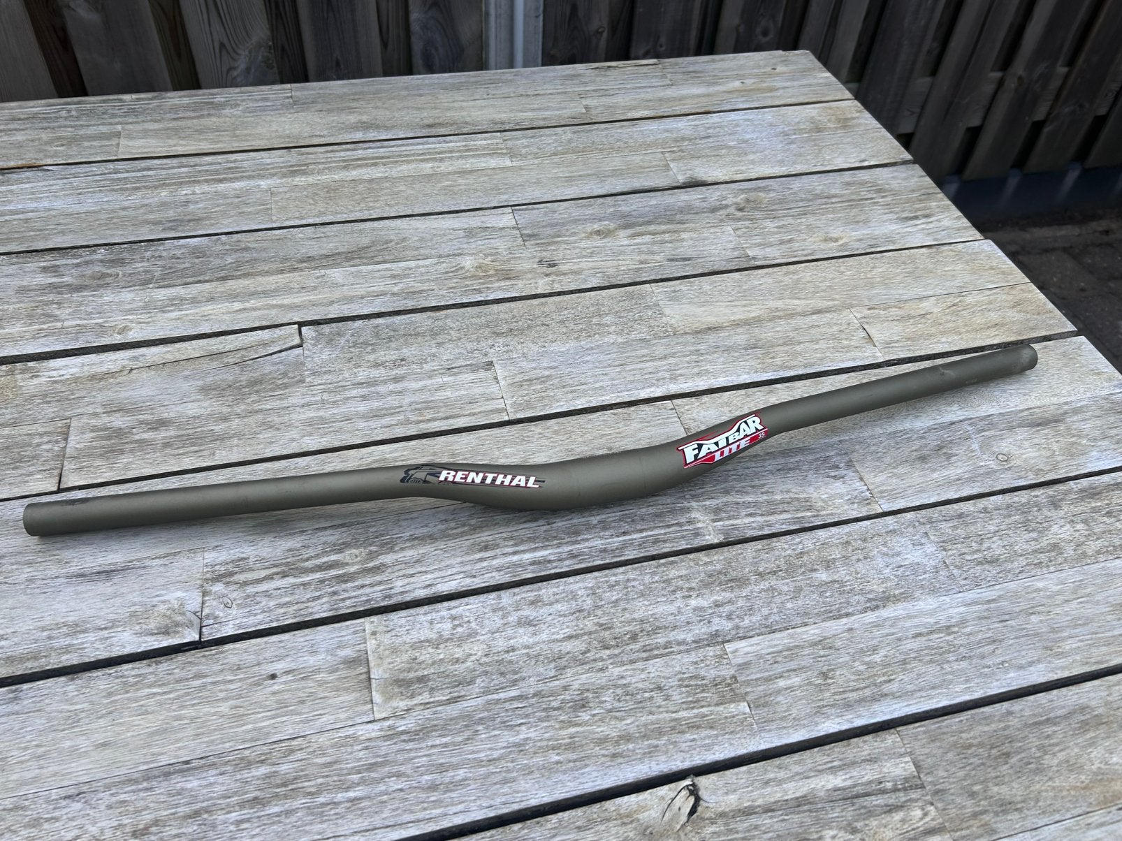 Renthal Fatbar Stuur 35mm - Mat Goud - 76cm, Ophalen of Verzenden, Zo goed als nieuw, Mountainbike, Stuur