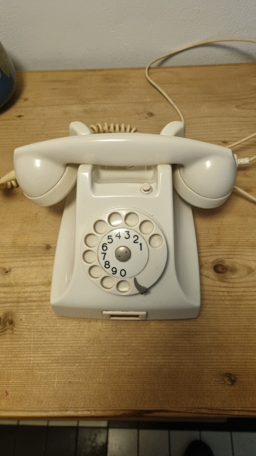 Jaren '60 Ericsson Bakkelieten/Melamine Telefoon, Ophalen, Gebruikt