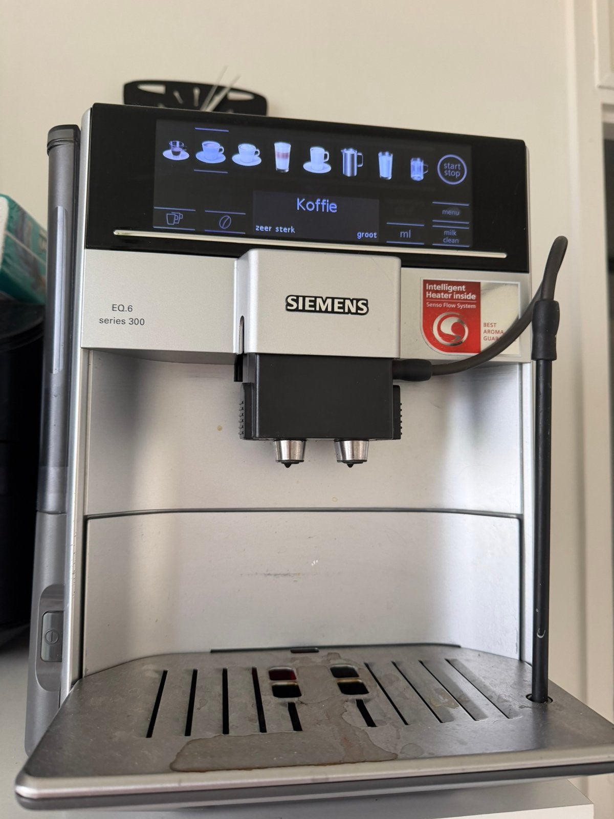 Siemens koffiezetapparaat, Ophalen, Gebruikt, Koffiemachine