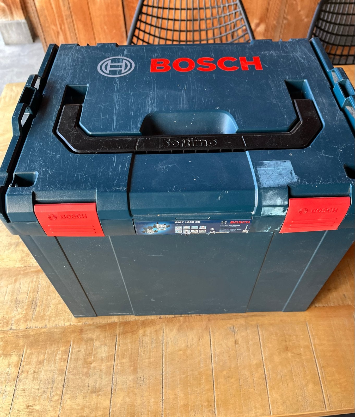 Bosch GOF 1300 CE Professional Bovenfrees, Ophalen of Verzenden, Gebruikt, Elektrisch, Bovenfrees