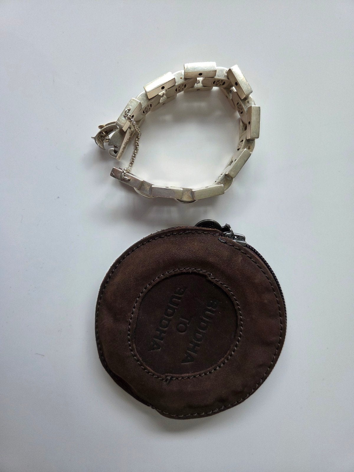 Buddha to Buddha Batul heren armband 23 cm, Ophalen, Zilver, Overige merken, 1960 of later