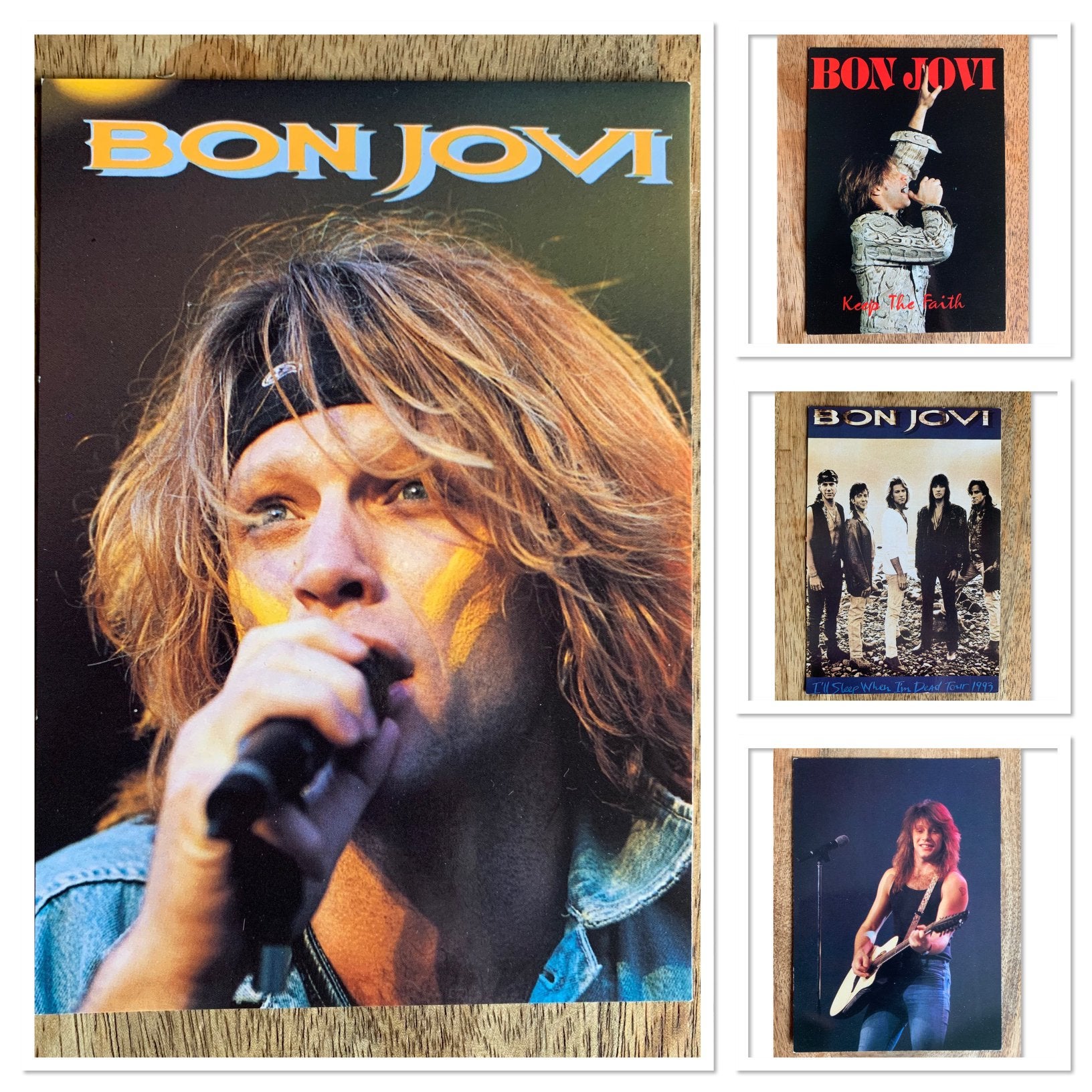 Jon Bon Jovi Ansichtkaarten, Verzamelen, Muziek, Artiesten en Beroemdheden, Ophalen of Verzenden