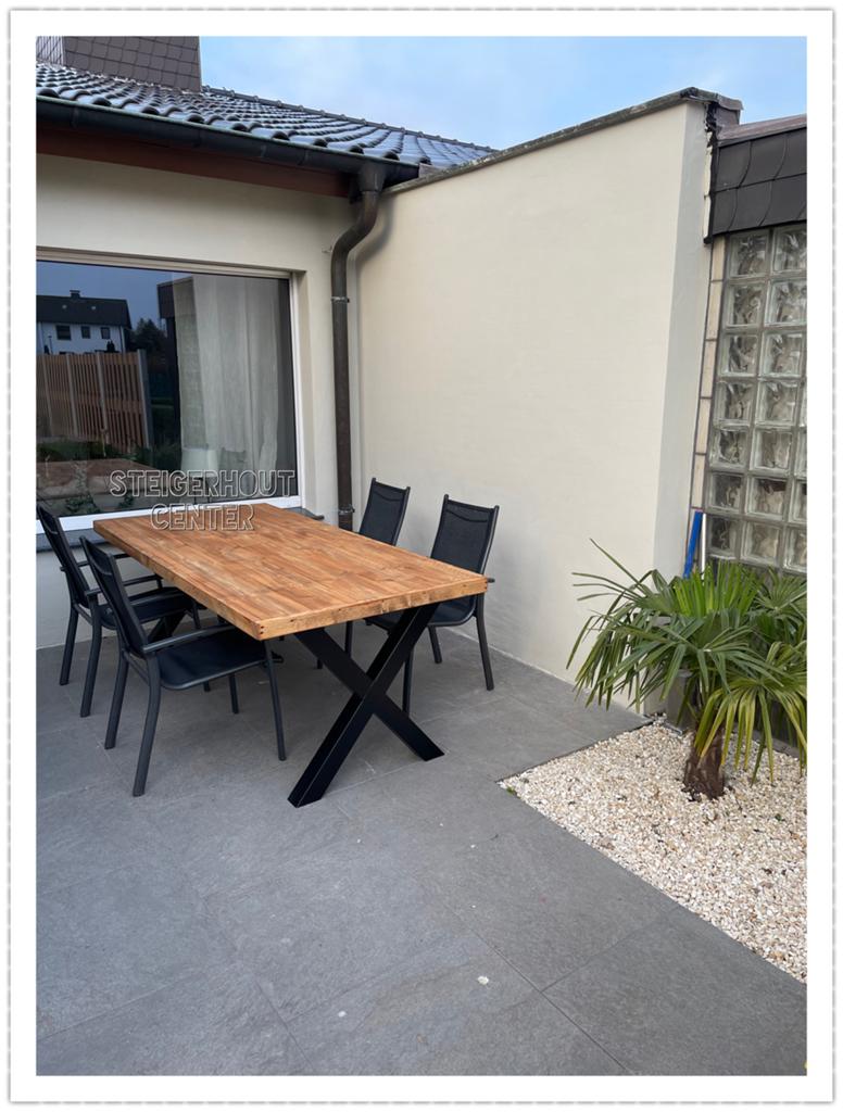 Steigerhout Douglas Tuintafel Tuinset Zitbank Bartafel ACTIE, Verzenden, Zo goed als nieuw, Hout