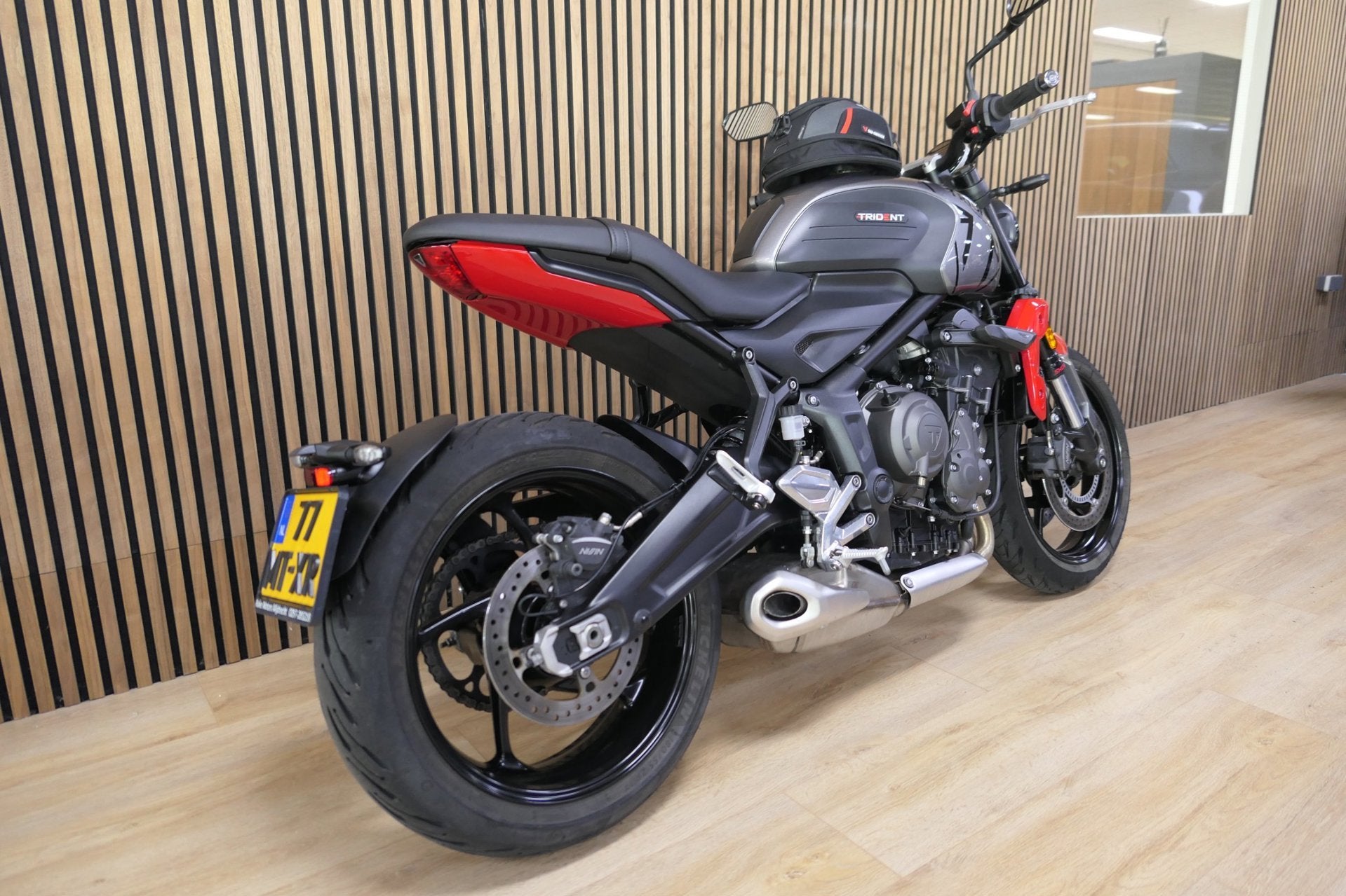 Triumph Tour Trident 660 BJ 2024 lage km, Meer dan 35 kW, Toermotor, Handvatverwarming, 660 cc