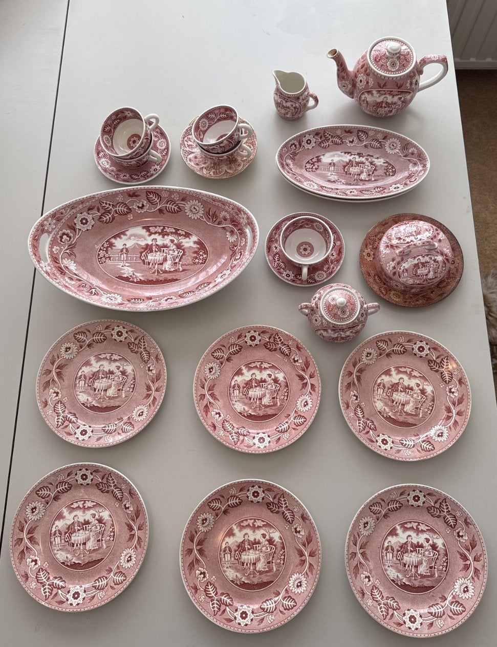 Servies 'Tea Drinker' van Sociëteit Céramique Maastricht, Antiek en Kunst, Ophalen of Verzenden