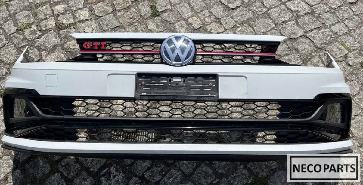 VOORBUMPER VW POLO 2G GTI BUMPER ORIGINEEL ALLES LEVERBAAR!!, Gebruikt, Volkswagen, -, Ophalen of Verzenden