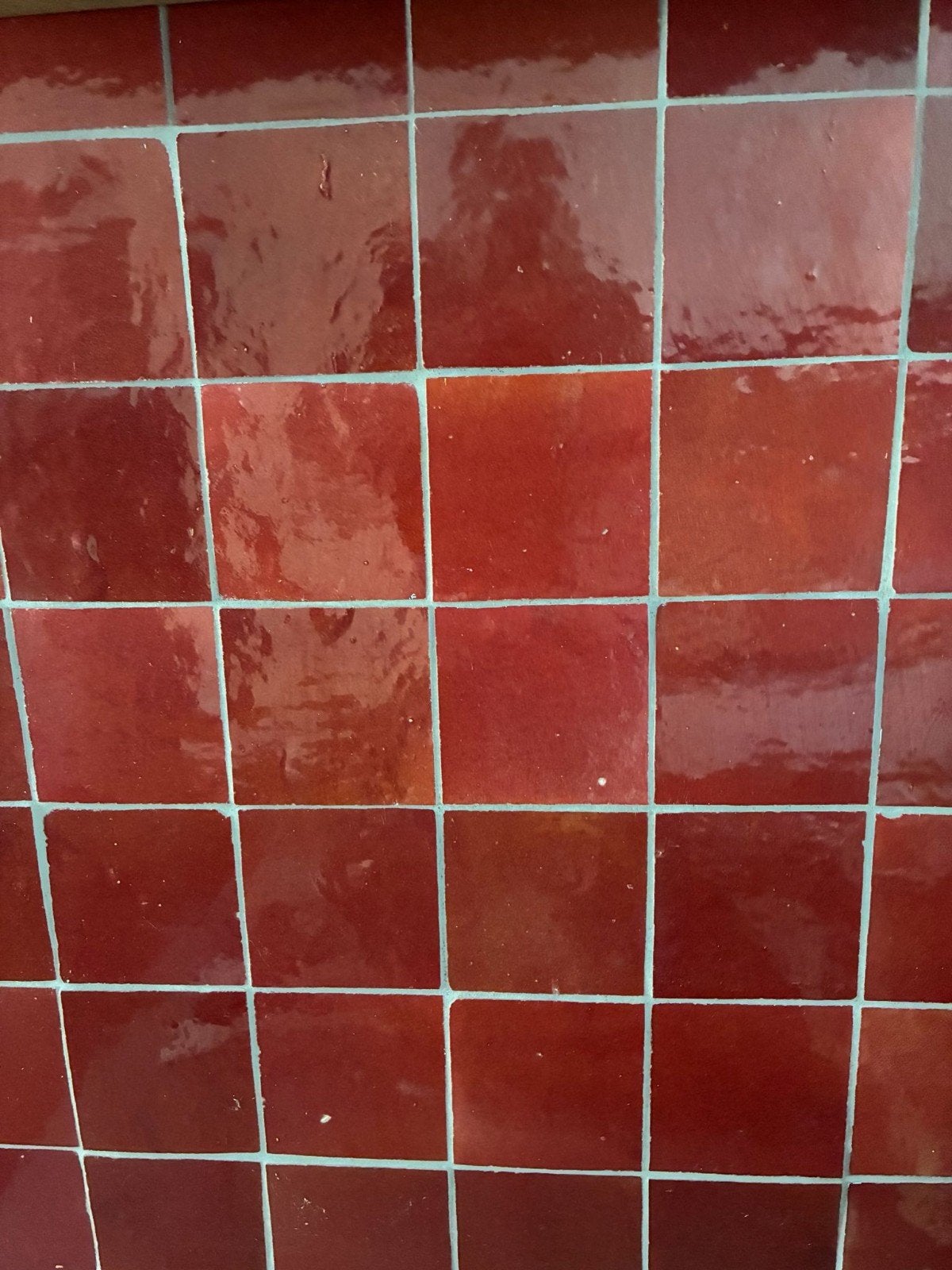 Te koop Marokkaanse Zellige Bordeaux Rouge, 10x10, Ophalen, Minder dan 20 cm, Minder dan 20 cm, Minder dan 5 m²