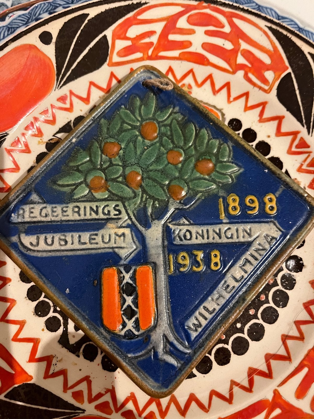 Diverse collectie oude borden - Unieke decoratie, Ophalen of Verzenden