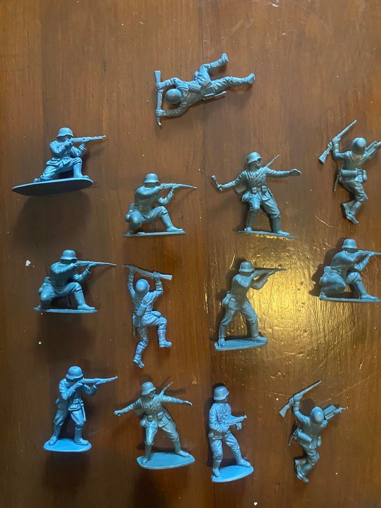 Airfix - Duitse Infantrie 1:32, Ophalen of Verzenden, Gebruikt