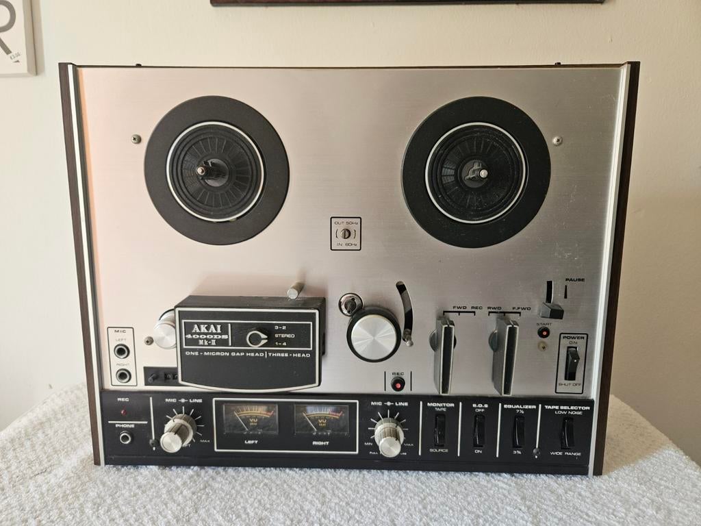 Akai 4000DS MK2 bandrecoder., Ophalen, Bandrecorder, Met banden