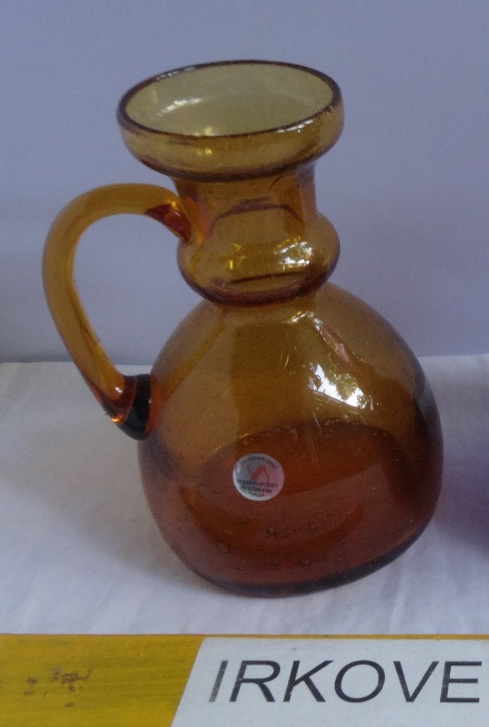 DESIGN VAASJE VAN MAX VERBOEKET * LEERDAM Kristalunie *, Antiek en Kunst, Verzenden