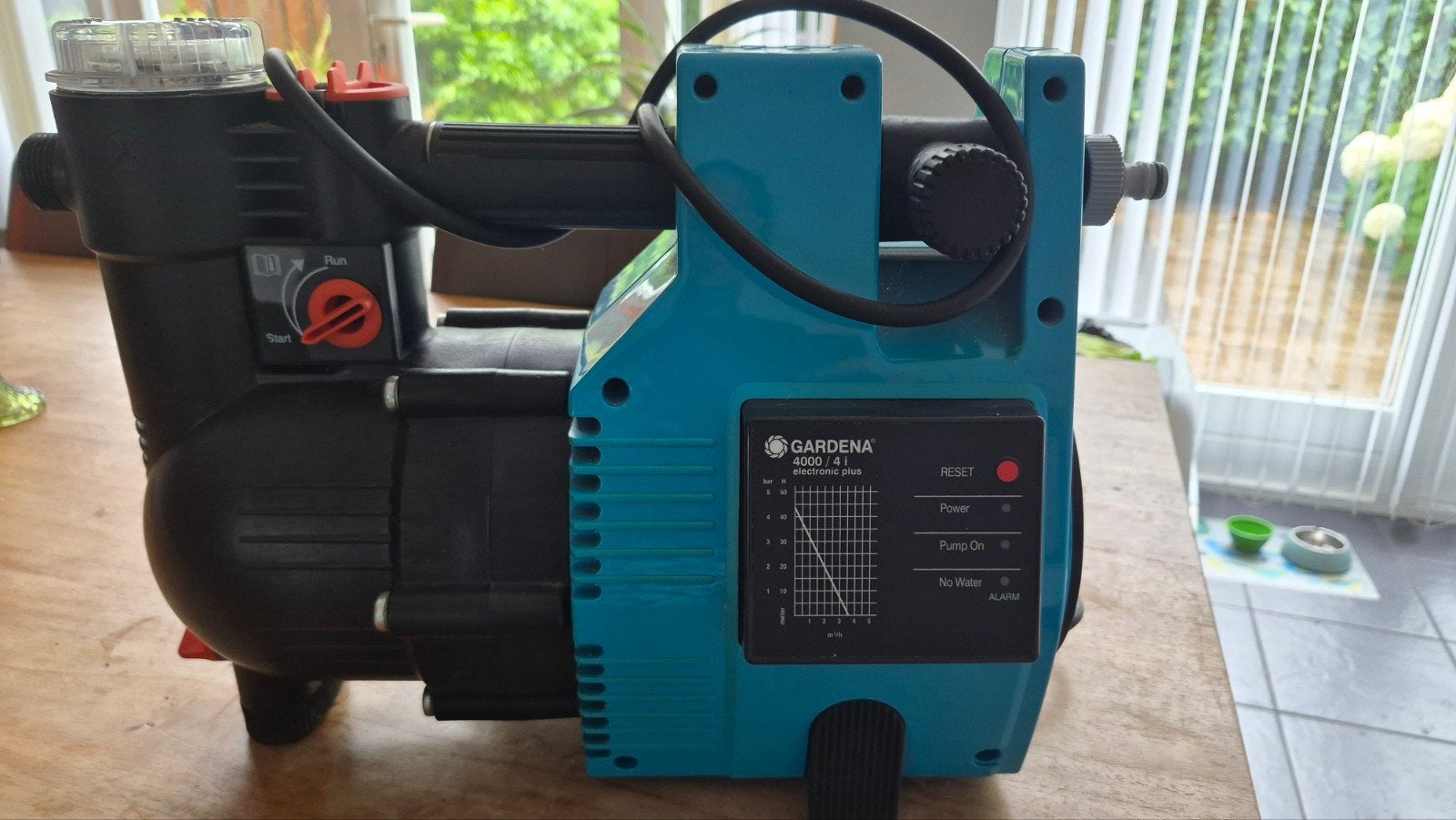Gardena 4000/4i Electronic Plus Hydrofoorpomp, Ophalen, Gebruikt, Elektrisch, Hydrofoorpomp