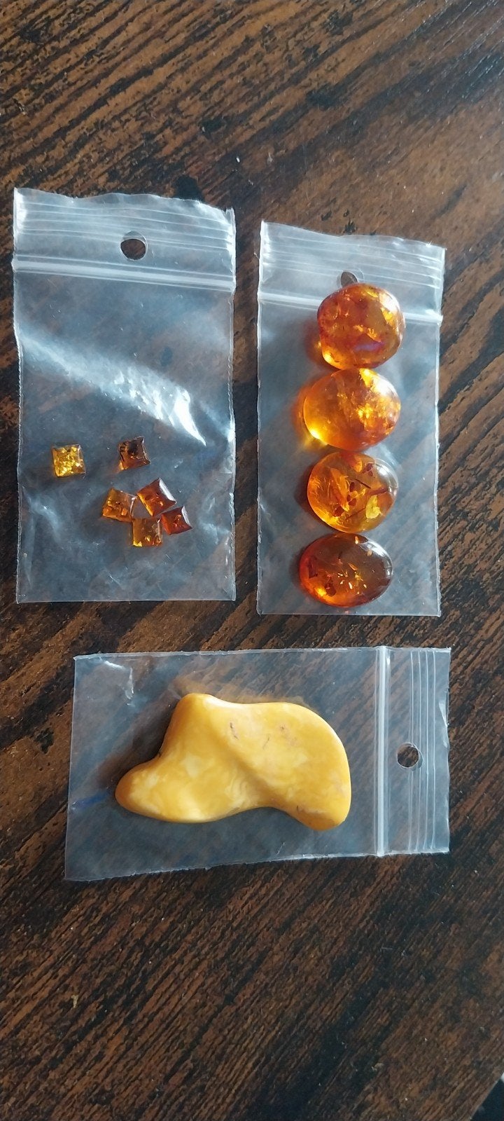 Lotje amber, Ophalen, Nieuw