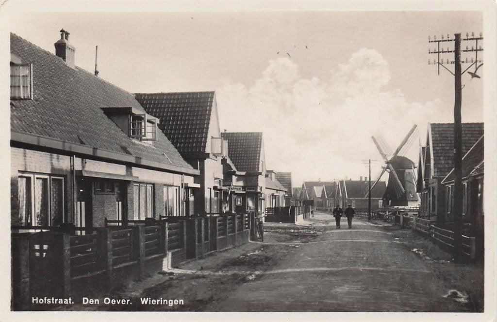703-004-043 Hofstraat Den Oever Wieringen, Verzenden, Voor 1920, Noord-Holland