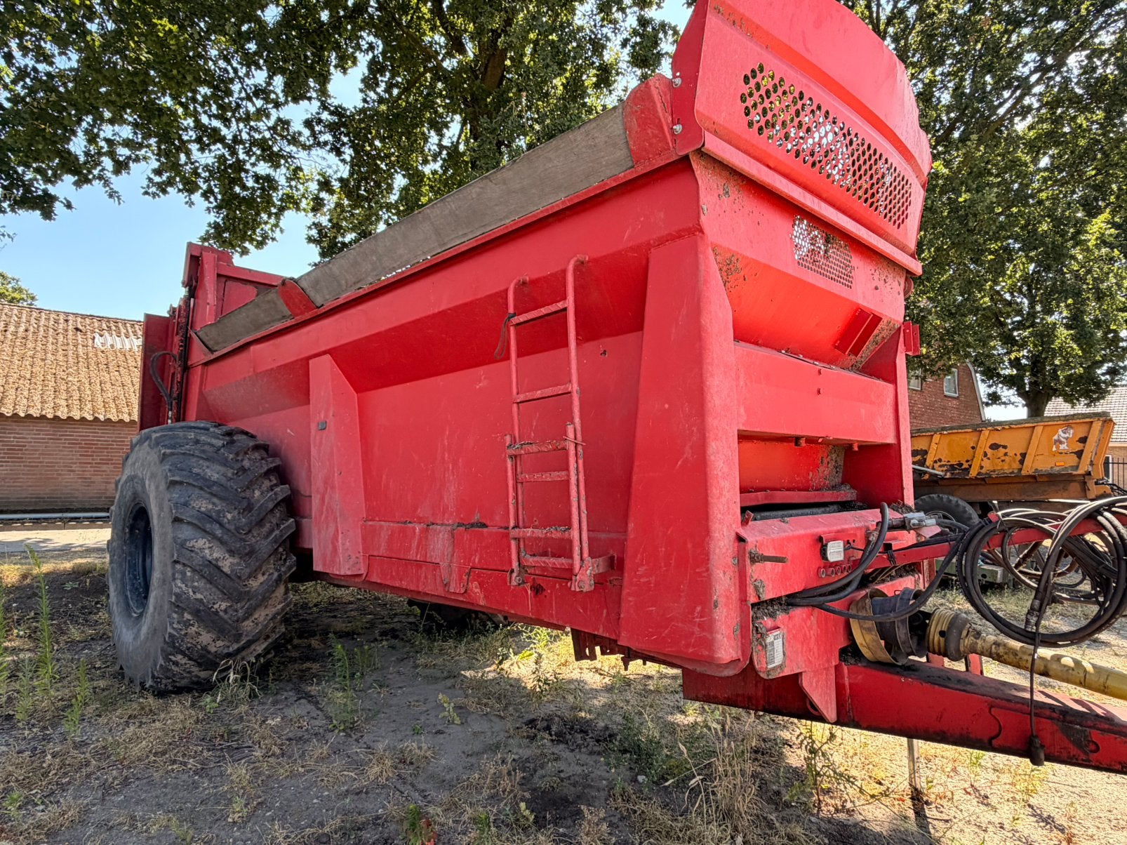 Heywang Meststrooier mestverspreider, Ophalen, Akkerbouw, Transport