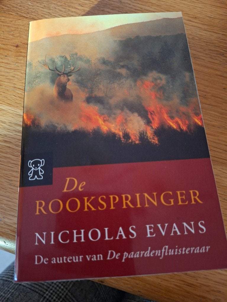 Nicholas Evans, de rookspringer, Ophalen of Verzenden, Zo goed als nieuw