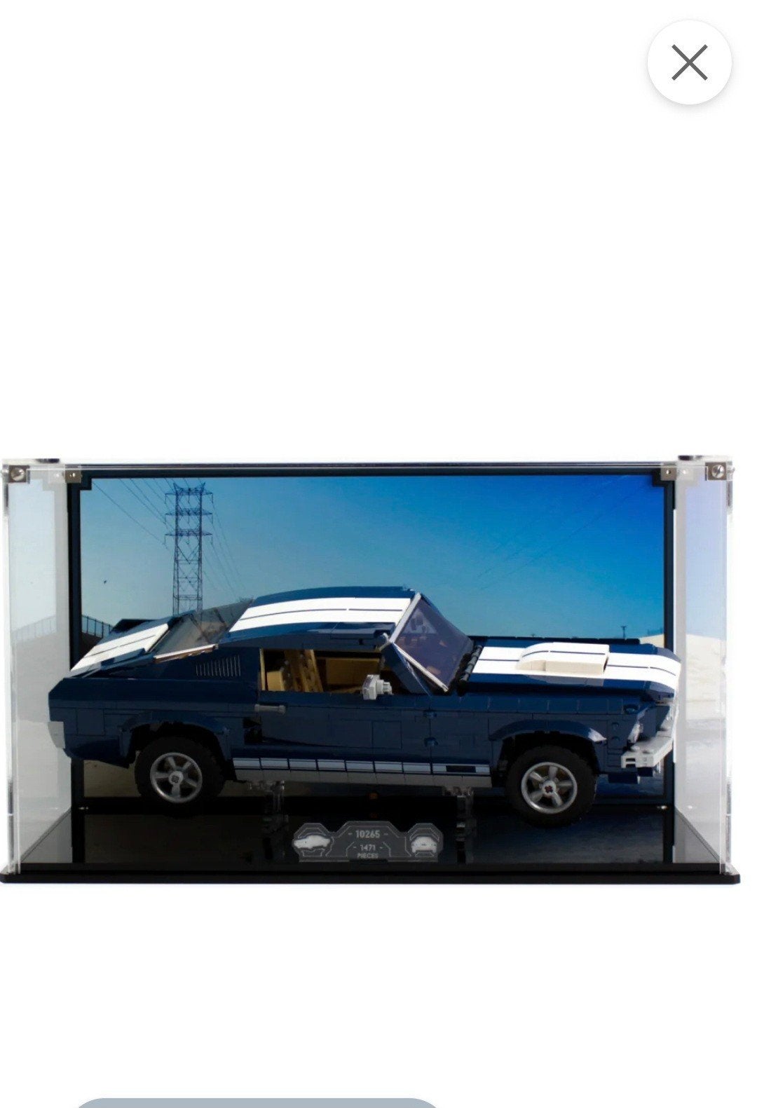 Display case Lego (10265) Ford Mustang 1967, Ophalen, Nieuw