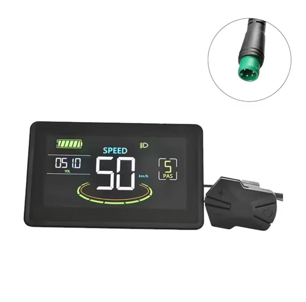 H6c Scherm Opvoerbaar met Killswitch Controller, Ophalen, Snelheidssensor, Gebruikt