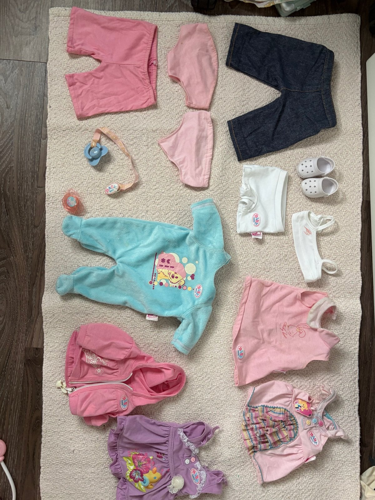 Baby Born kledingpakket en accessoires (EXCLUSIEF POP), Kinderen en Baby's, Ophalen of Verzenden, Gebruikt, Babypop