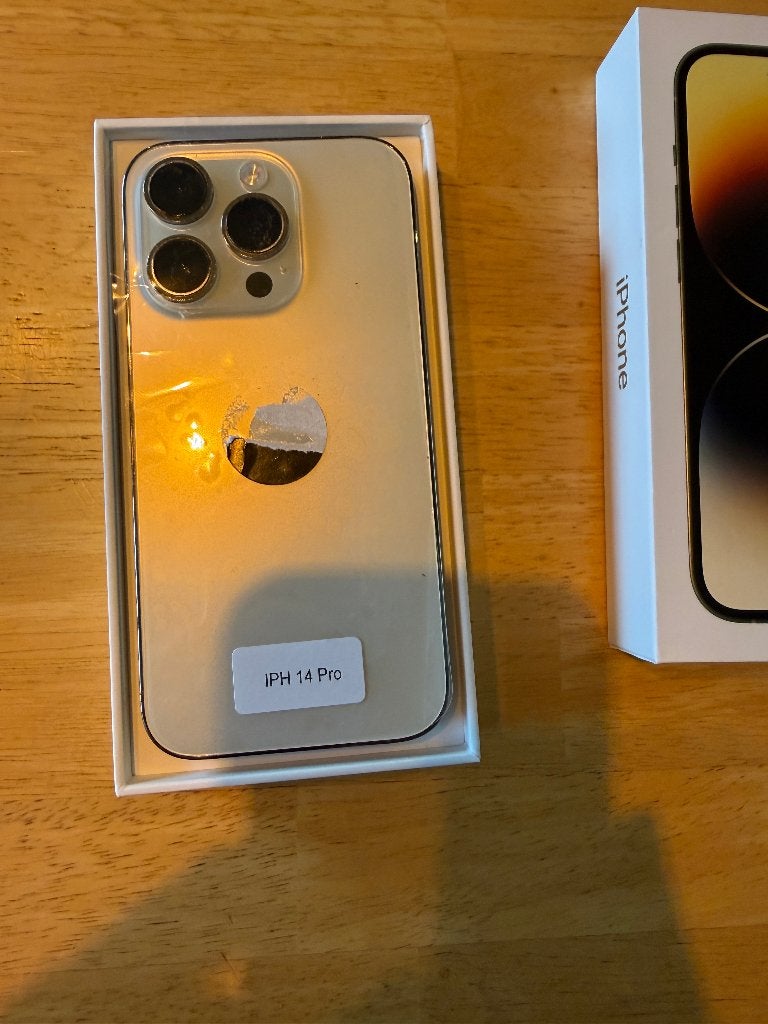 iPhone 14 Pro - 128 GB Goud 85% batterij, Telecommunicatie, Mobiele telefoons | Apple iPhone, Ophalen of Verzenden, Zo goed als nieuw