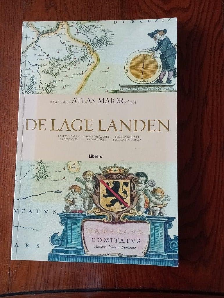 DE LAGE LANDEN  Joan Blaeu Atlas Maior of 1665, Voor 1800, Overige typen, Joan Blaeu, Ophalen of Verzenden