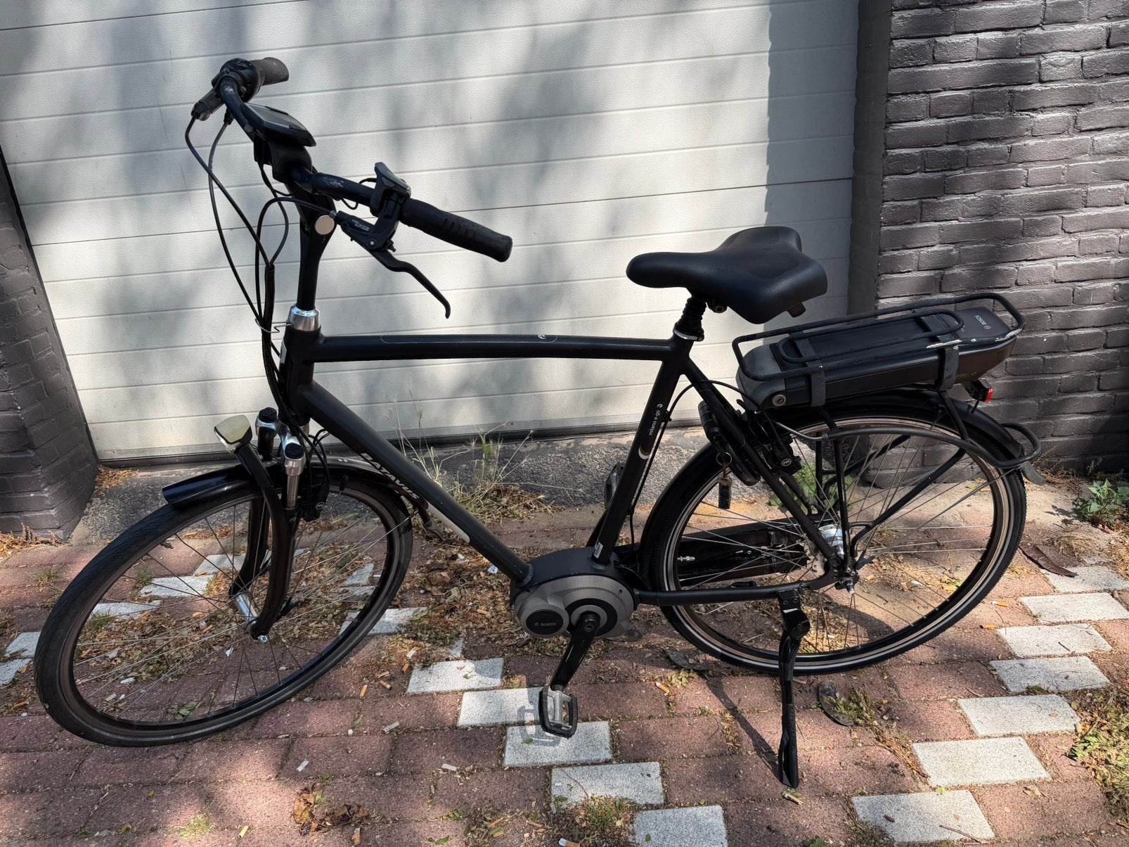Batavus e-go bosch Elektriche fiets met nieuwe accu, Fietsen en Brommers, Elektrische fietsen, Ophalen, Gebruikt, Batavus, 59 cm of meer
