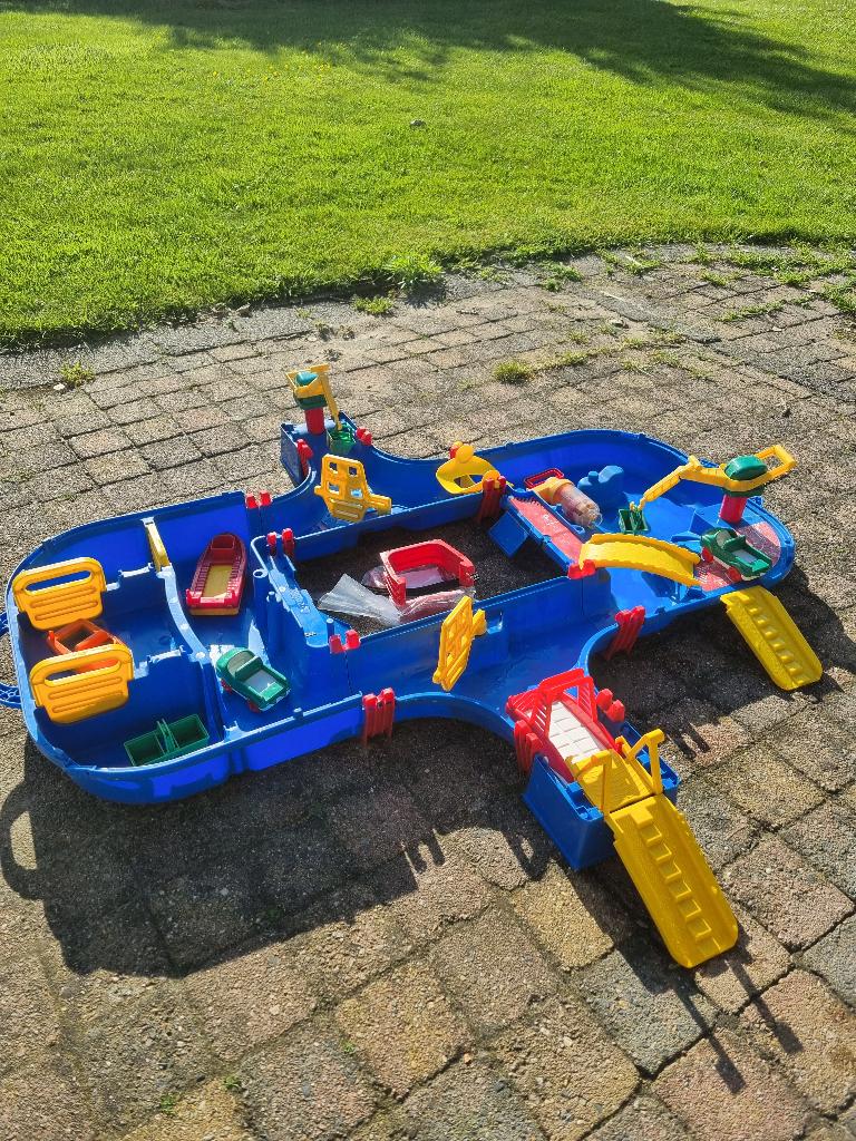 Aquaplay – waterbaan, Kinderen en Baby's, Speelgoed | Buiten | Los speelgoed, Ophalen, Gebruikt