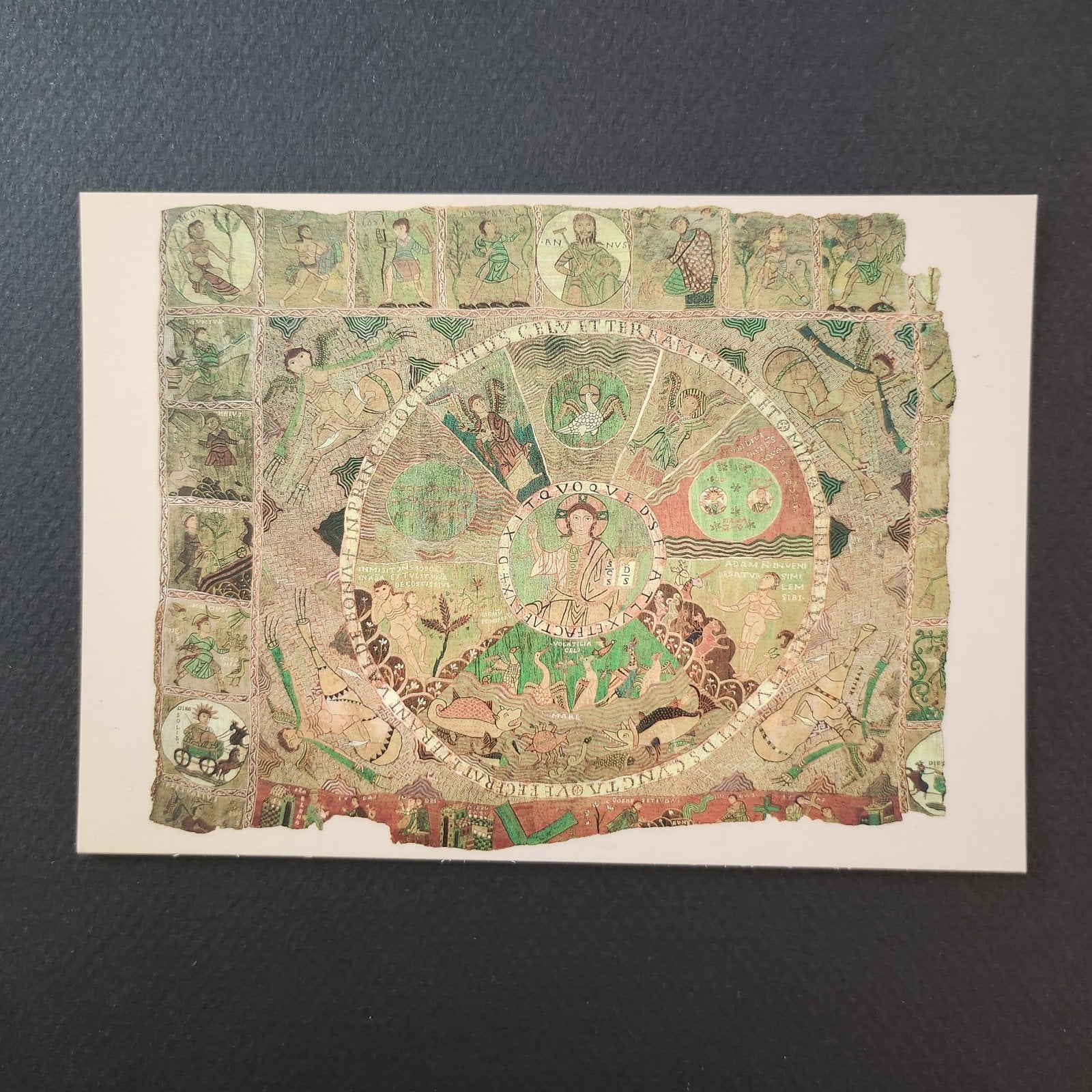 Kaart Kathedraal van Girona - Tapisserie van de Schepping, Verzenden, 1980 tot heden, Ongelopen, Cultuur en Media
