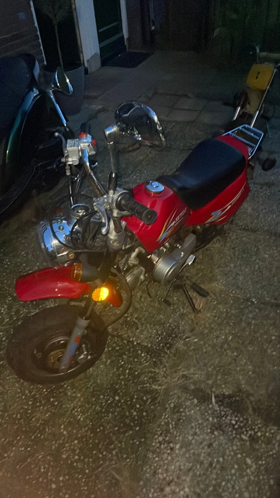 Zeldzame Baotian BT49PY-2 50cc | 4.700 km | Origineel, Ophalen, Maximaal 45 km/u, Zo goed als nieuw, 4 versnellingen