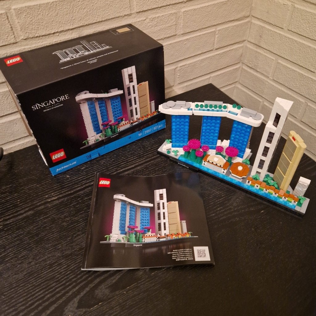 LEGO 21057 - Singapore, Kinderen en Baby's, Inclusief instructies, Gebruikt, Lego, Architecture