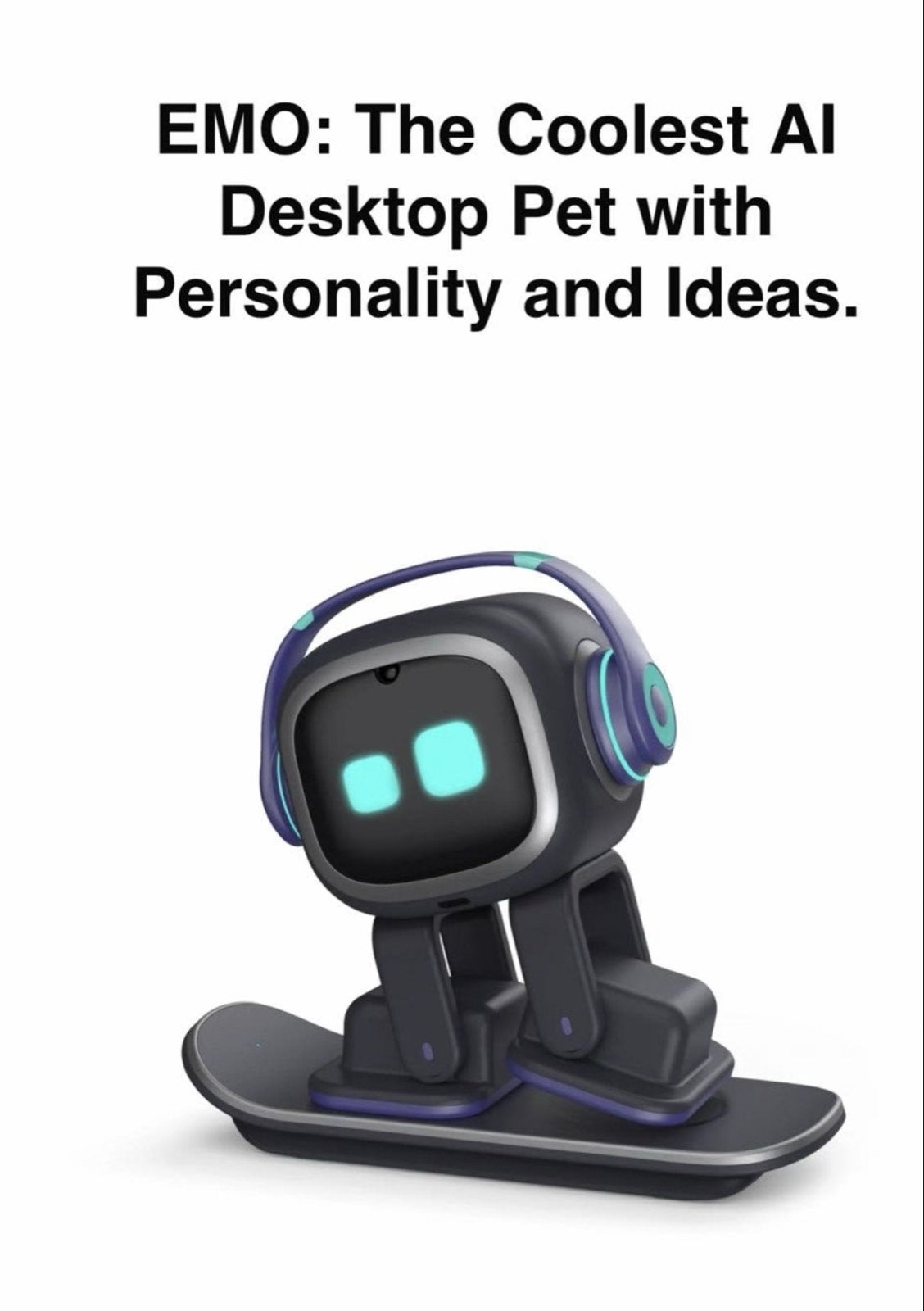 EMO AI Desktop Pet: Jouw slimme robotvriend, Ophalen of Verzenden, Zo goed als nieuw