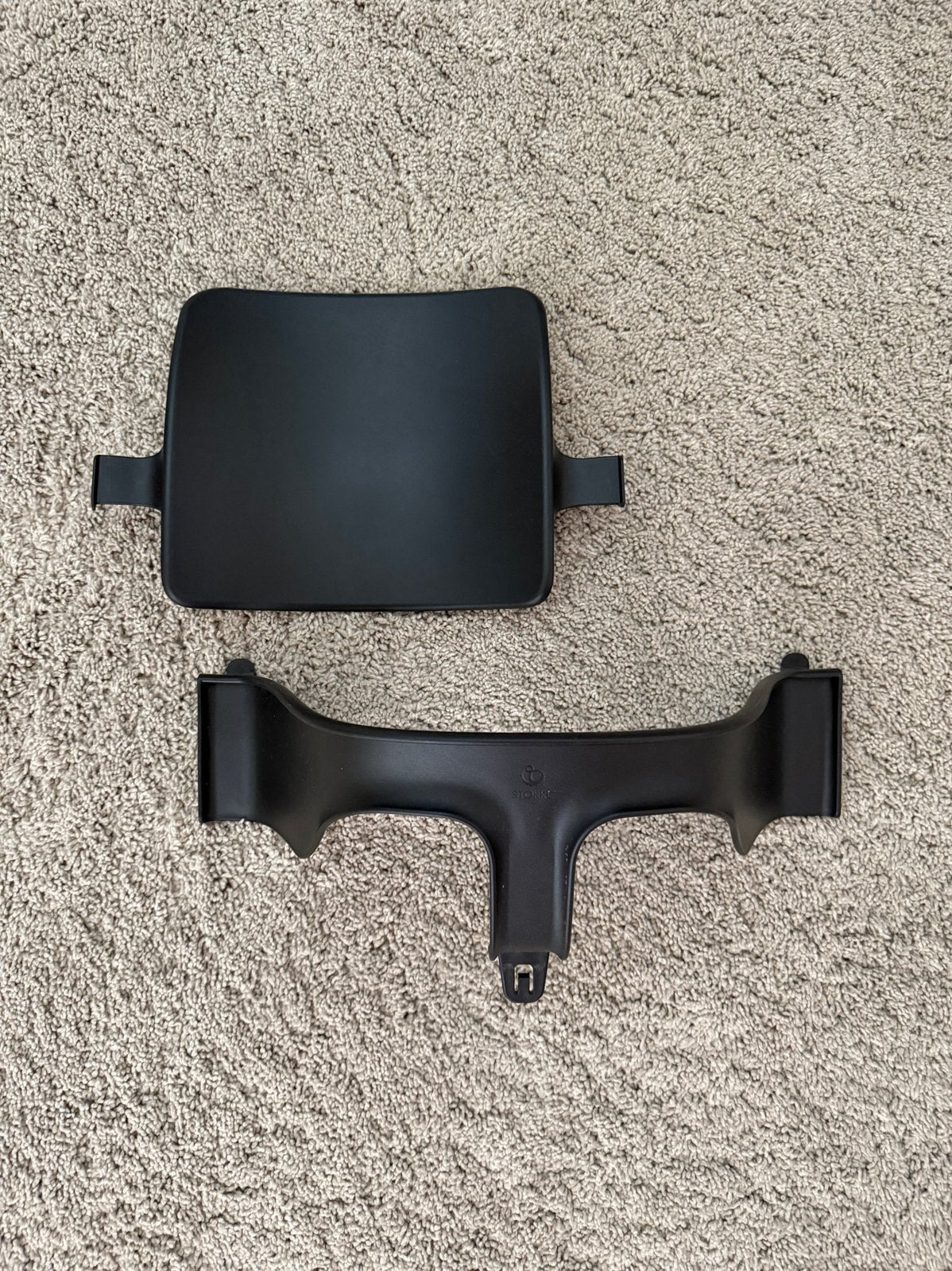 Stokke Tripp Trapp Baby Set (Zwart), Ophalen, Gebruikt, Meegroeistoel, Aanschuifbaar