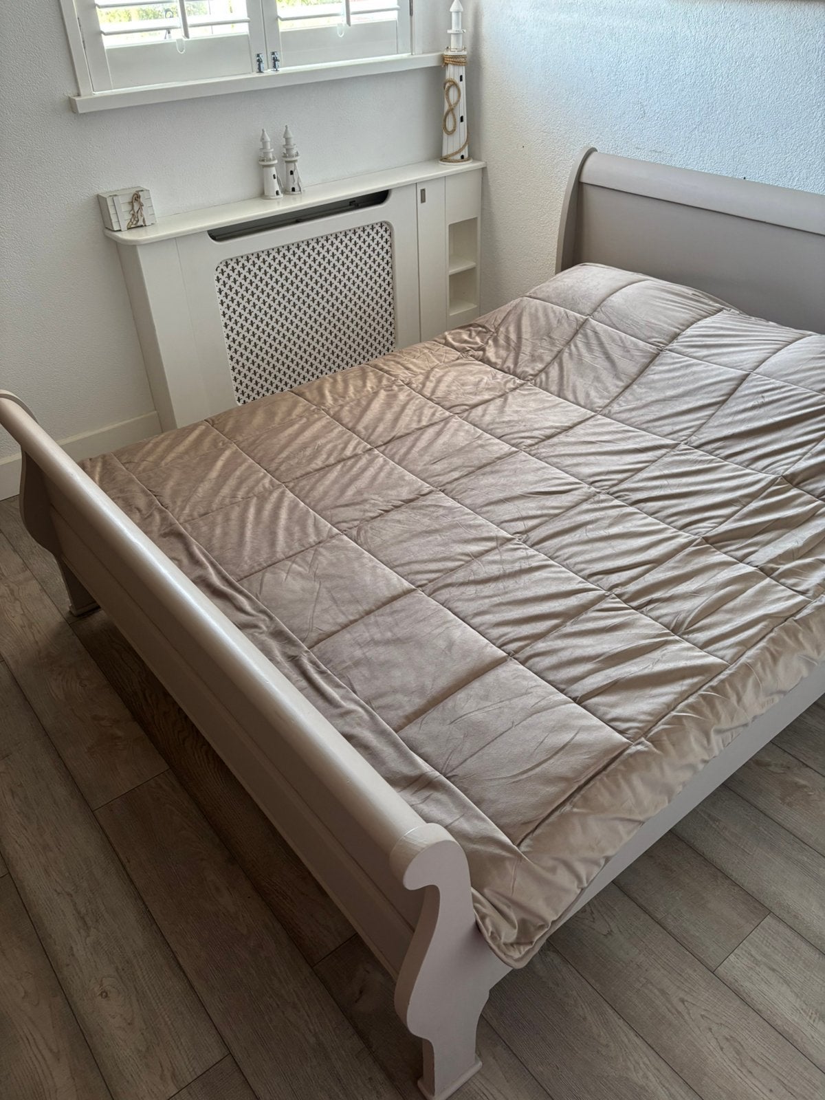 2 persoons bed 160 x 200, Ophalen, Gebruikt, Tweepersoons, 200 cm