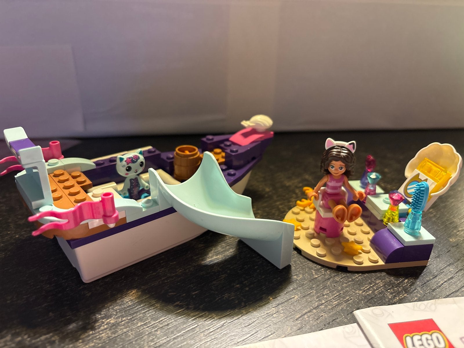 LEGO Gabby's Poppenhuis: Meerminnenboot & Schoonheidssalon, Ophalen, Gebruikt, Overige thema's, Lego