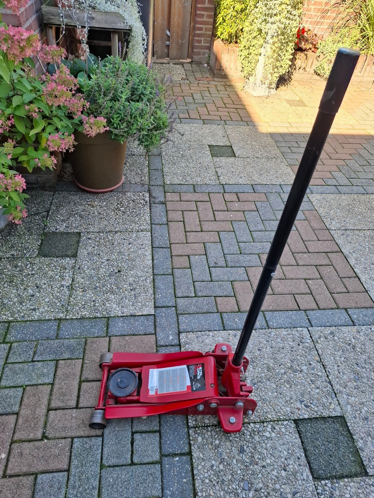 grote, zware krik., Ophalen, Gebruikt, Hydraulisch, Garagekrik