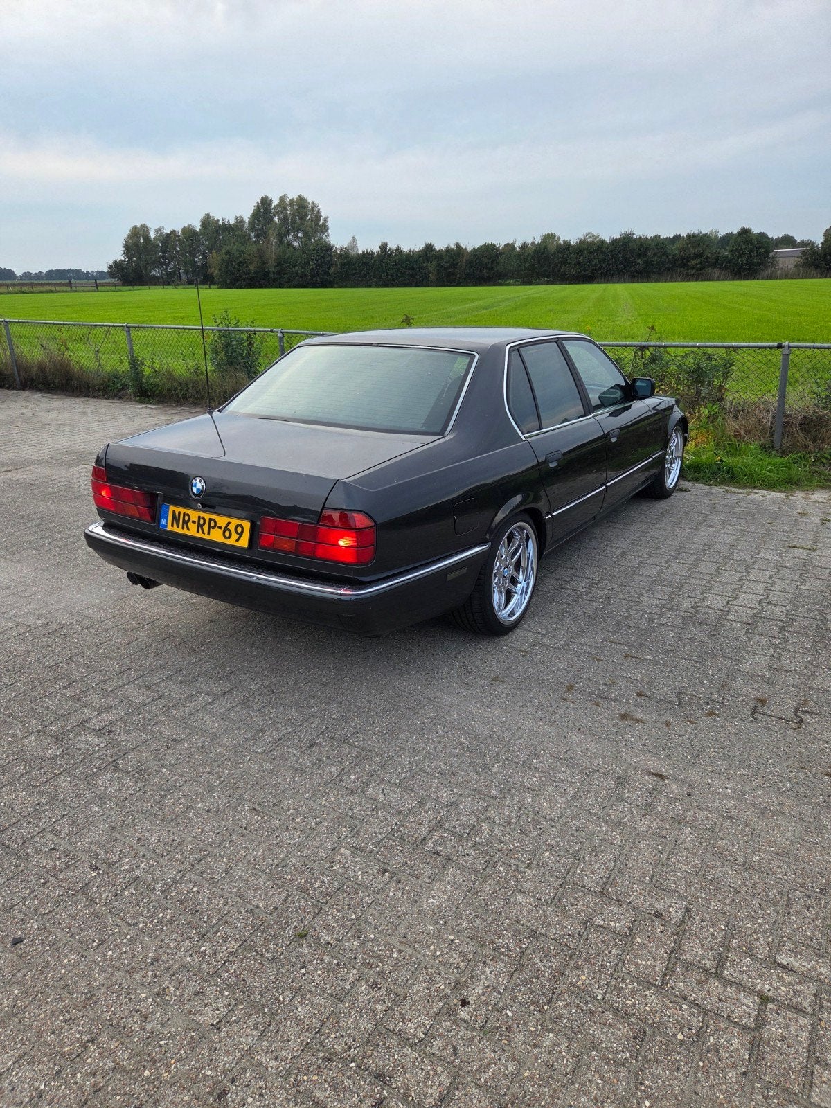 BMW 7-Serie 5.0 I 750 AUT K6 1987 Zwart, foto 6