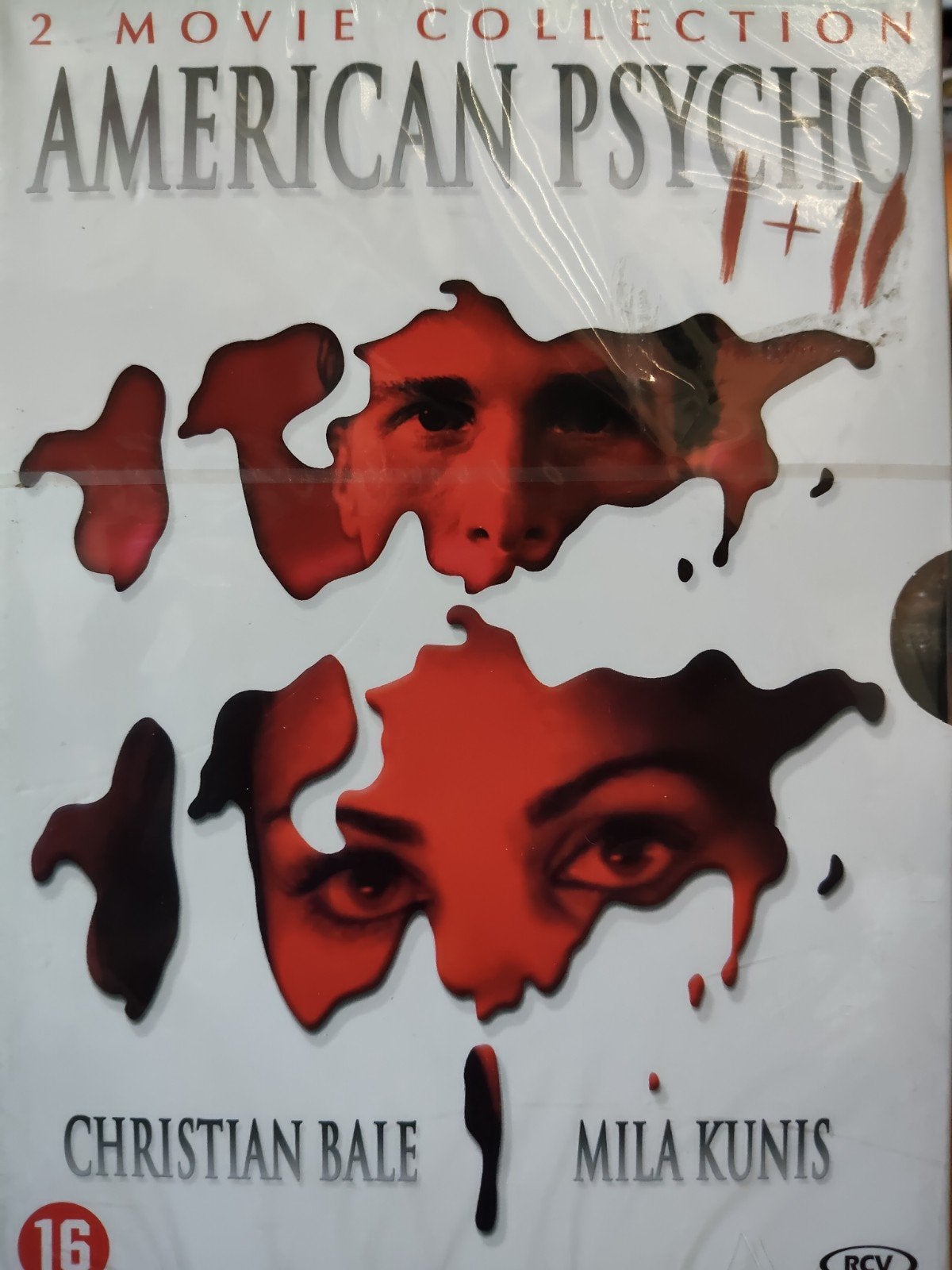 American Psycho 1 + 2 - 2 Movie Collection Dvd NL NIEUW!!, Cd's en Dvd's, Inclusief doosje, Engels, Vanaf 16 jaar, Nederlands