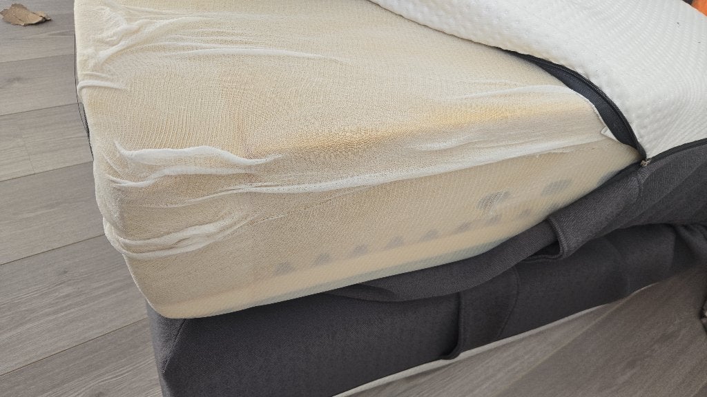 Emma foam mattress XL 180x220, Ophalen, Tweepersoons, Zo goed als nieuw, Matras
