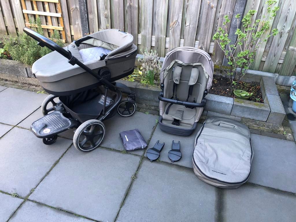 Easywalker harvey 3 kinderwagen, Kinderen en Baby's, Zo goed als nieuw, Combiwagen, Met reiswieg, Ophalen