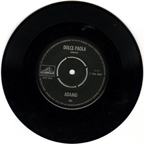 Dolce Paola - Adamo, 7 inch, Ophalen of Verzenden, Zo goed als nieuw, Pop
