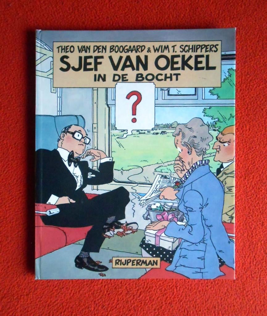 Sjef van Oekel in de bocht (hardcover), Eén stripboek, Ophalen of Verzenden, Zo goed als nieuw