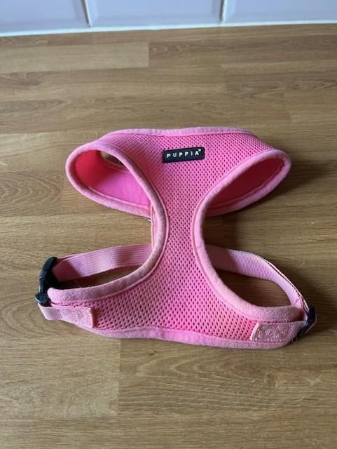 Q45-roze hondentuigje / harnas maat large, Ophalen of Verzenden, Gebruikt
