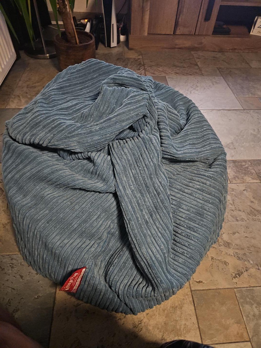Lounge Pug Zitzak - Comfortabel en Stijlvol, Ophalen, Zo goed als nieuw, Blauw, Zitzak