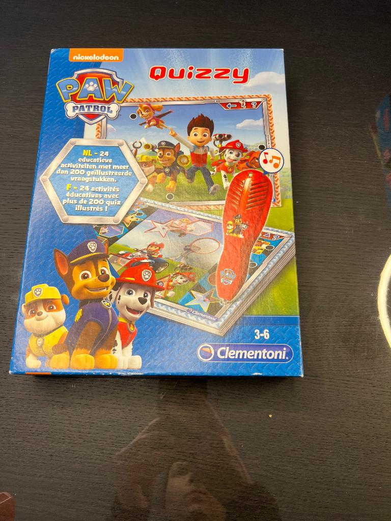 Quizzy paw patrol, Ophalen, Zo goed als nieuw