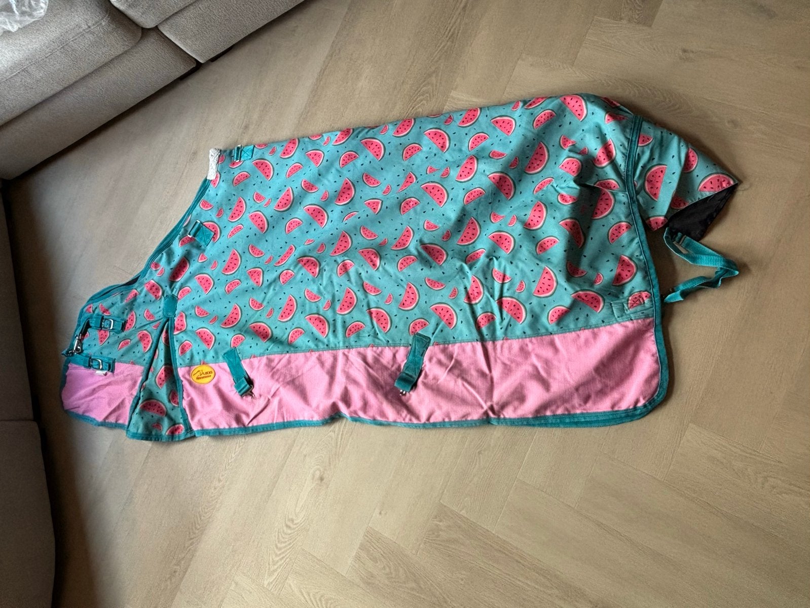 Horseware outdoordeken 300 gram 185cm, Ophalen, Gebruikt, Regendeken, Horseware