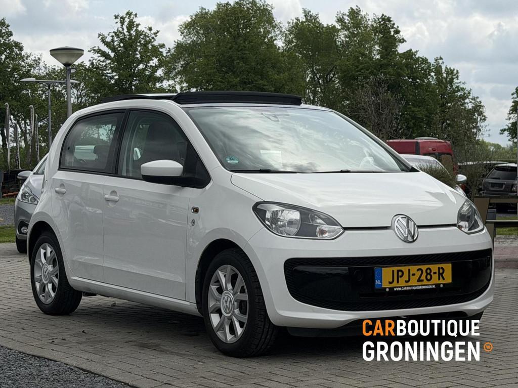 Volkswagen Up! 1.0 cheer up! 5D | PANO | CARPLAY | CRUISE, Auto's, Volkswagen, Stof, Gebruikt, Up!, 4 stoelen