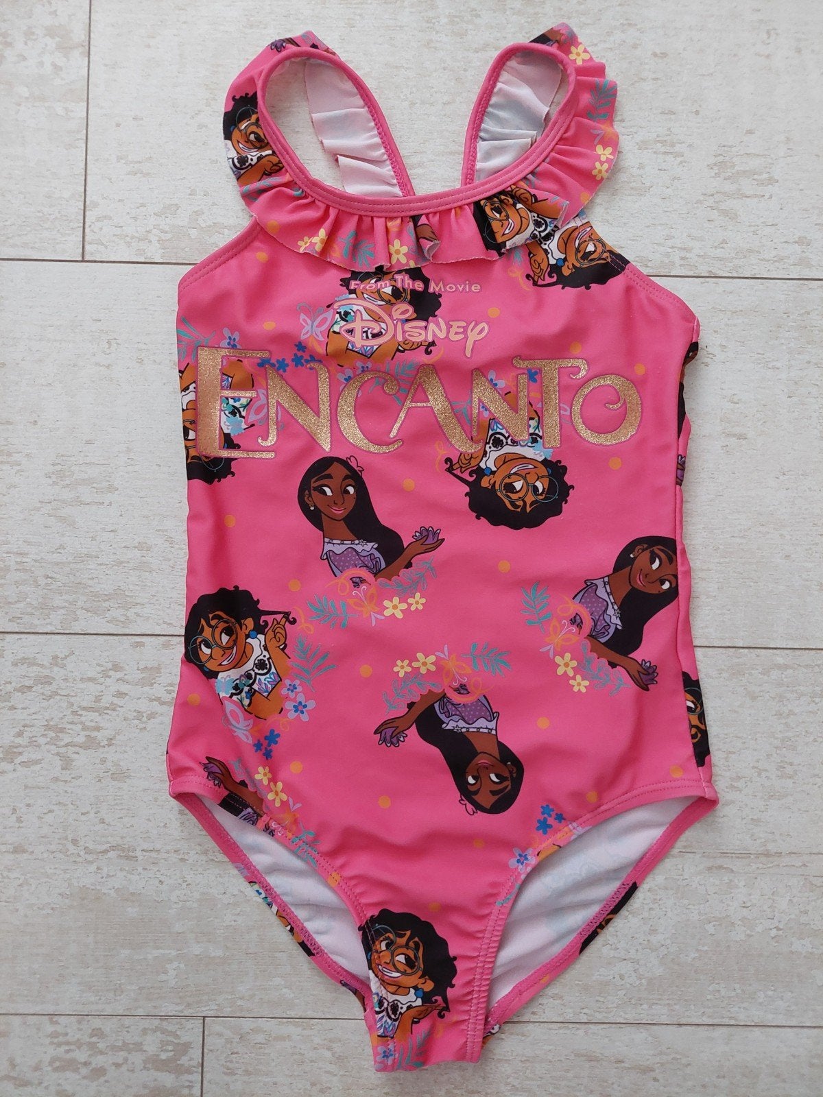 Disney Encanto badpak zwempak meisje, Gebruikt, Badpak, Maat 128, Primark