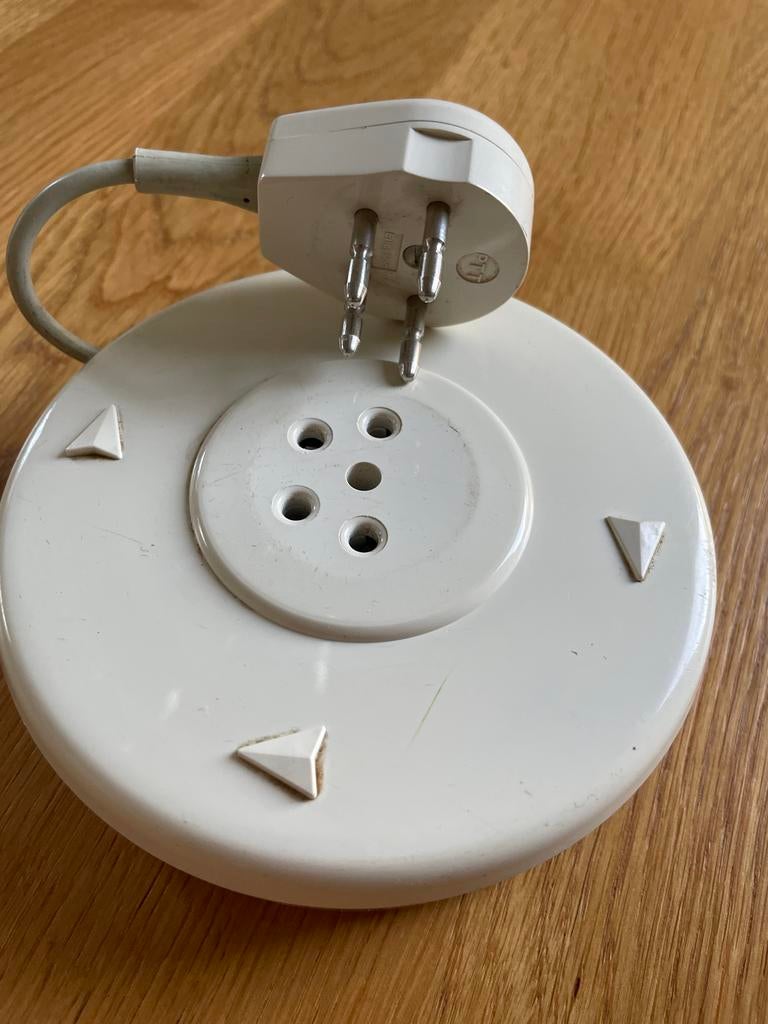 Vintage PTT Telefoonstekker met 4-polige aansluiting, Ophalen, Gebruikt